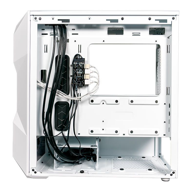 Gabinete Cooler Master Masterbox TD300 Mesh, ARGB, Mini-Tower, Lateral de Vidro, Branco, TD300-WGNN-S00
