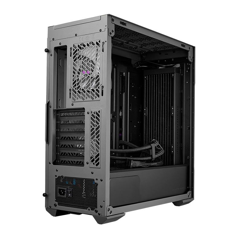 Gabinete Gamer Cooler Master TD500 Max, ARGB, Fonte GX II 850W Gold, Com Water Cooler 360 Atmos, Com 1 Fan, Preto, TD500V2-MGNN85-SL0