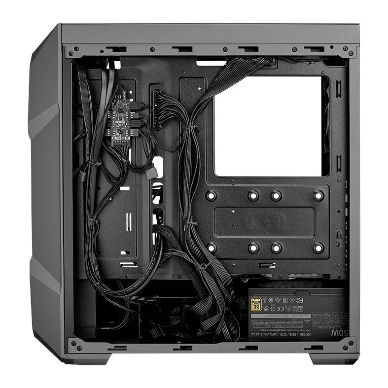 Gabinete Gamer Cooler Master TD500 Max, ARGB, Fonte GX II 850W Gold, Com Water Cooler 360 Atmos, Com 1 Fan, Preto, TD500V2-MGNN85-SL0