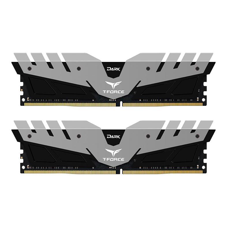 Memoria Team Group T-Force Dark 16GB (2x8) DDR4 2666Mhz Cinza, TDGED416G2666HC15BDC01
