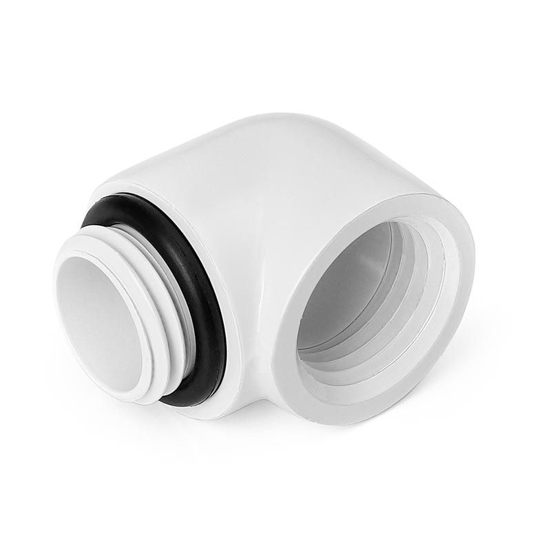 Conexao Barrow 90º Macho-Femea Branco, TDWT90-B01-BRANCO
