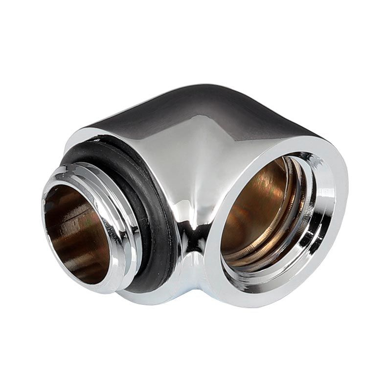 Conexao Barrow 90º Macho-Femea Prata, TDWT90-B01 PRATA