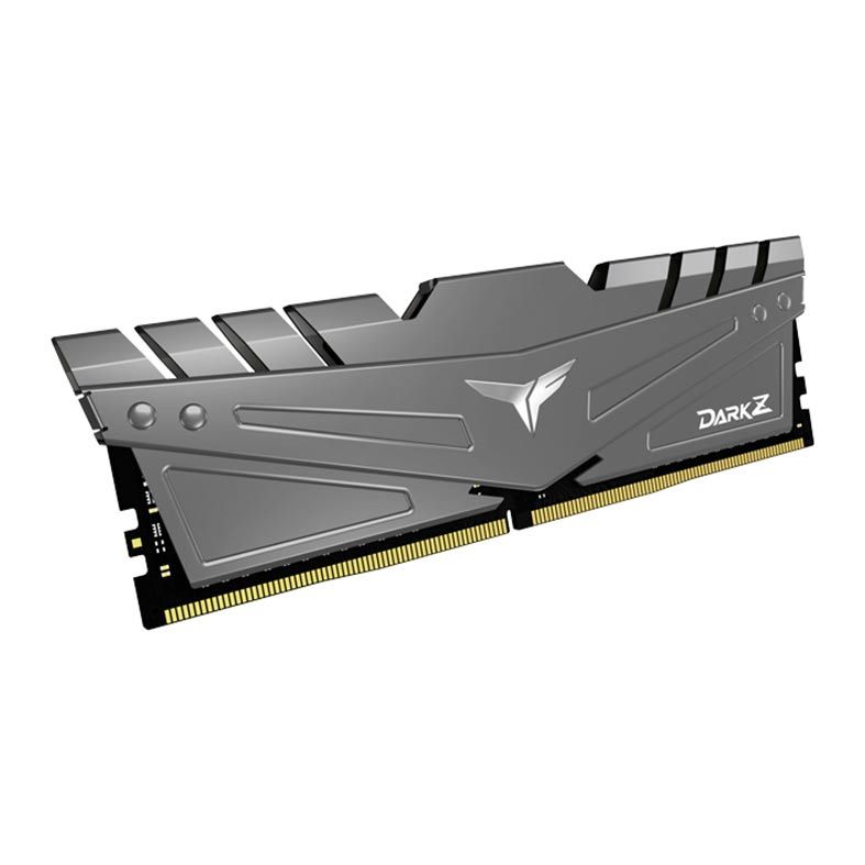 Memoria Team Group T-Force Dark Z 16GB (1x16) DDR4 2666Mhz Cinza, TDZGD416G2666HC16C01