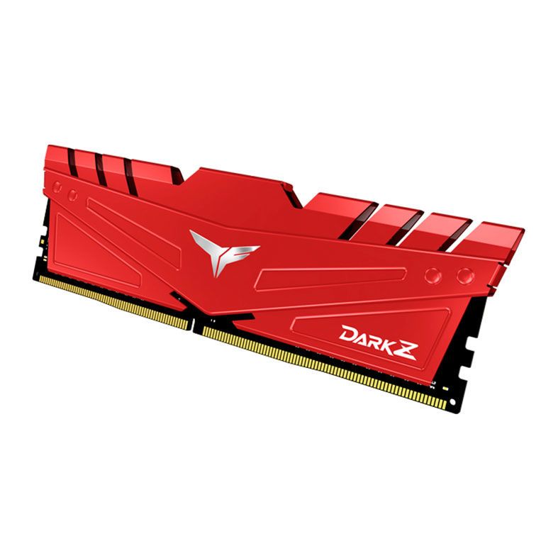Memoria Team Group T-Force Dark Z 8GB (1x8) DDR4 2666MHz Vermelha, TDZRD48G2666HC15B01
