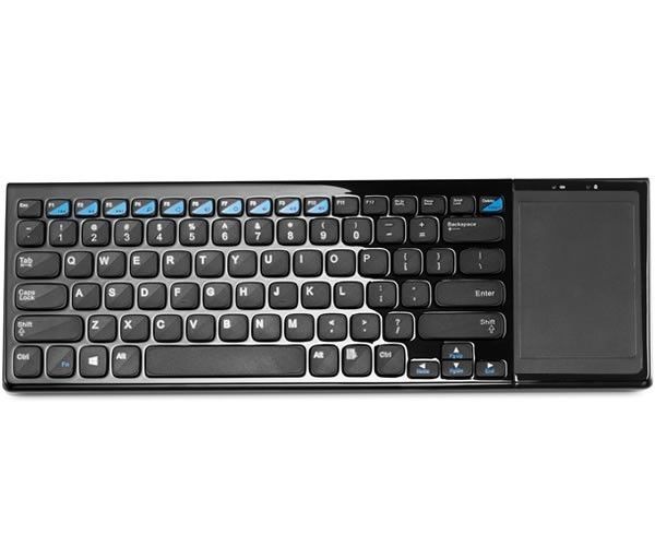 Kit Teclado E Mouse Multi Wireless 2.4Ghz USB Touch Integrado Preto, TC190