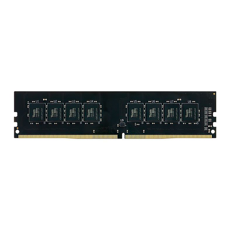 Memoria Team Group Elite, 8GB (1x8GB), 2666MHz, DDR4, C22, Preta, TED48G2666C1901