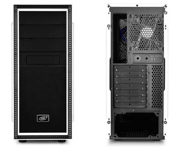 Gabinete DeepCool Tesseract SW Branco com janela, TESSERACT SW-WH