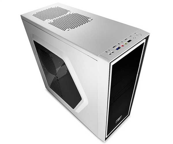 Gabinete DeepCool Tesseract SW Branco com janela, TESSERACT SW-WH