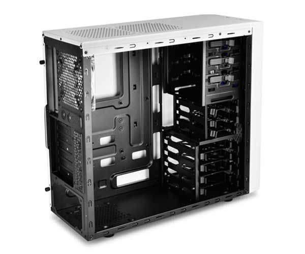 Gabinete DeepCool Tesseract SW Branco com janela, TESSERACT SW-WH