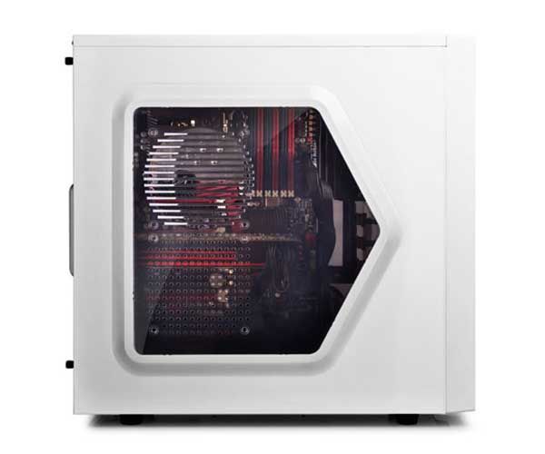 Gabinete DeepCool Tesseract SW Branco com janela, TESSERACT SW-WH