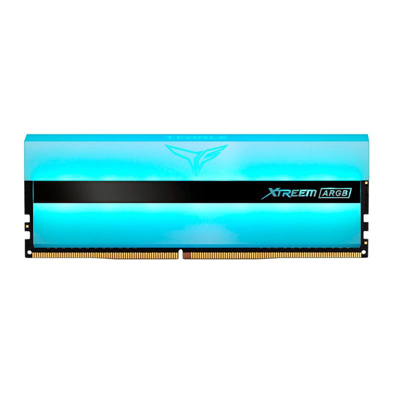 Memoria Team Group T-Force Xtreem, ARGB, 16GB (2x8GB), DDR4, 3600MHz, C14, Branco, TF13D416G3600HC14CDC01