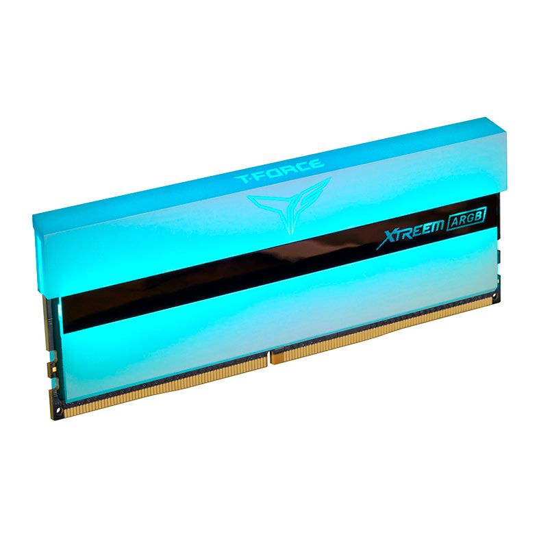 Memoria Team Group T-Force Xtreem, ARGB, 16GB (2x8GB), DDR4, 3600MHz, C14, Branco, TF13D416G3600HC14CDC01