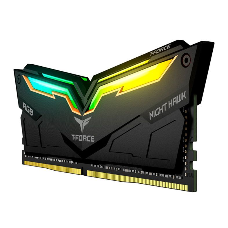 Memoria Team Group T-Force Night Hawk RGB, 16GB (2x8GB), DDR4, 3000MHz, C16, TF14D416G3000HC16CDC01