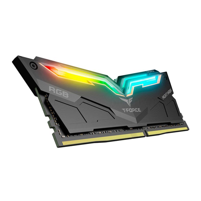Memoria Team Group T-Force Night Hawk RGB, 16GB (2x8GB), DDR4, 3000MHz, C16, TF14D416G3000HC16CDC01
