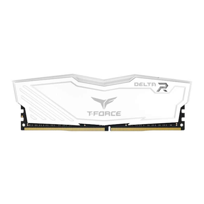Memoria Team Group T-Force Delta RGB 16GB (2x8) DDR4 3000Mhz Branca, TF4D416G3000HC16CDC01