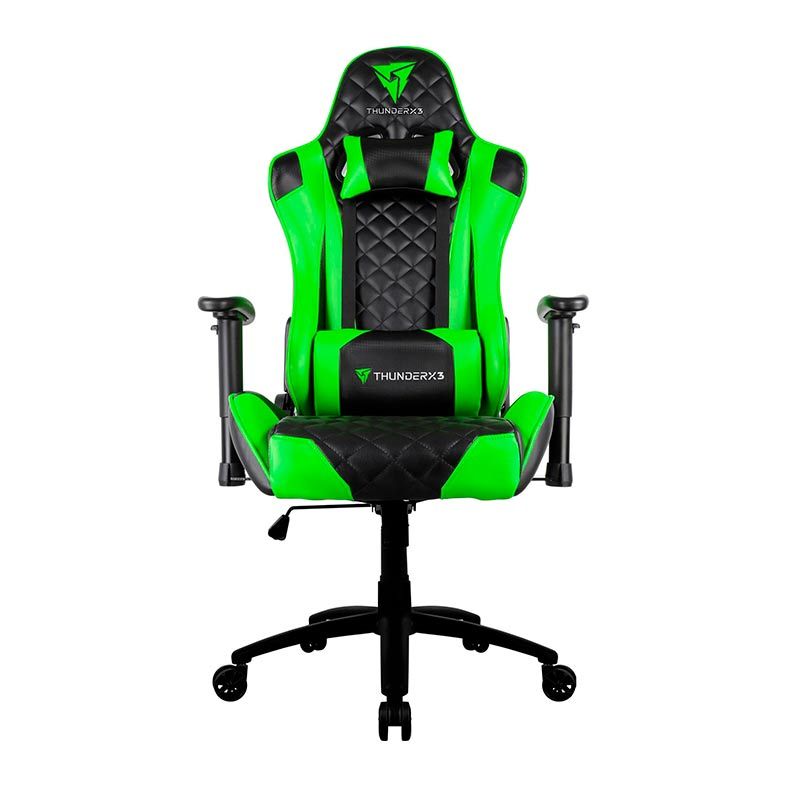 Cadeira Gamer Thunderx3 TGC12 Preto Com Verde, TGC12 PT/VD