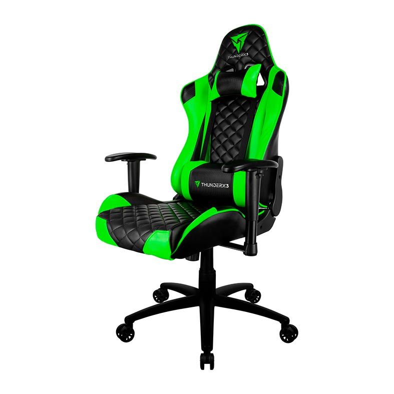 Cadeira Gamer Thunderx3 TGC12 Preto Com Verde, TGC12 PT/VD
