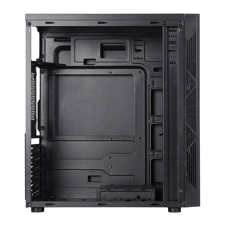 Gabinete Gamer T-Dagger P03B, RGB, Mid Tower, Lateral de Acrilico, Preto, TGC-P03B