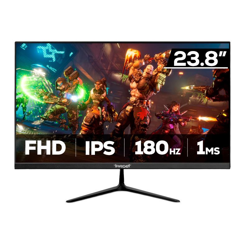 Monitor Gamer TGT Altay TS5, 23.8 Pol, IPS, FHD, 1ms, 180Hz, HDMI/DP, TGT-ATTS5-BL05