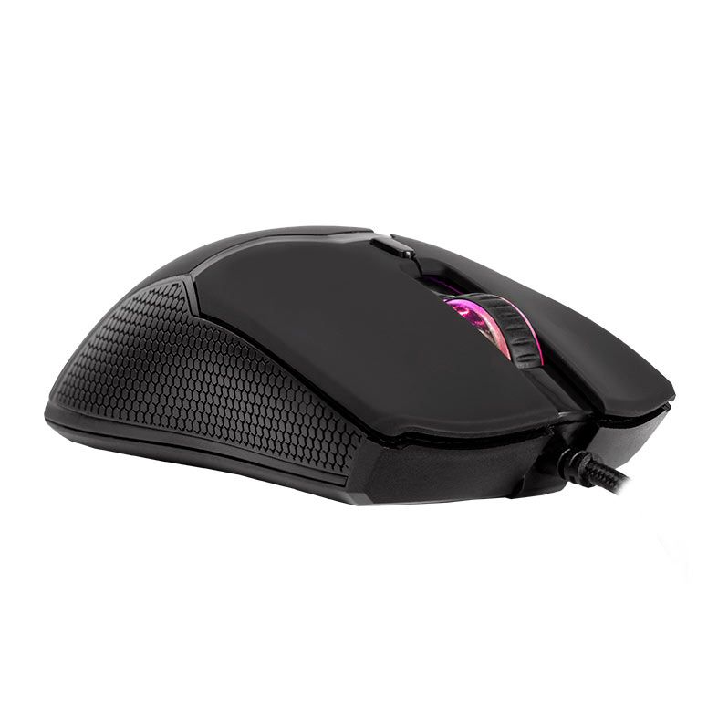 OPENBOX Mouse Gamer TGT Bizon S, Rainbow RGB, 12000DPI, 6 Botoes, Preto, TGT-BIZ-S-RBW