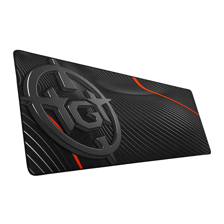 Mousepad Gamer TGT Black Stripes, Estendido, 900x400x3mm, TGT-BST-ESB01