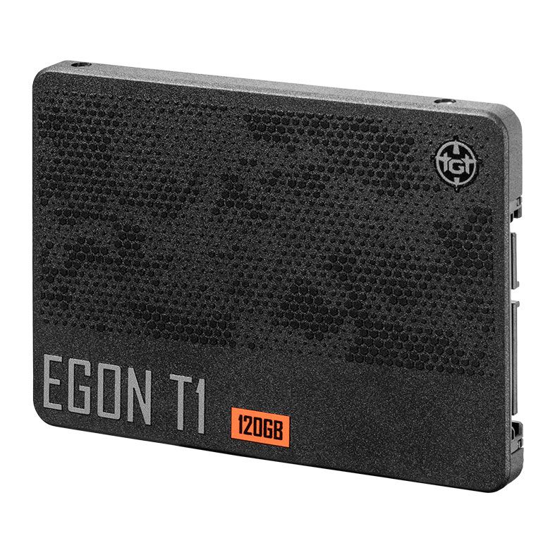 SSD TGT Egon T1, 120GB, Sata III 6GB/s, Leitura 500MB/s, Gravacao 370MB/s, TGT-EGNT1-120