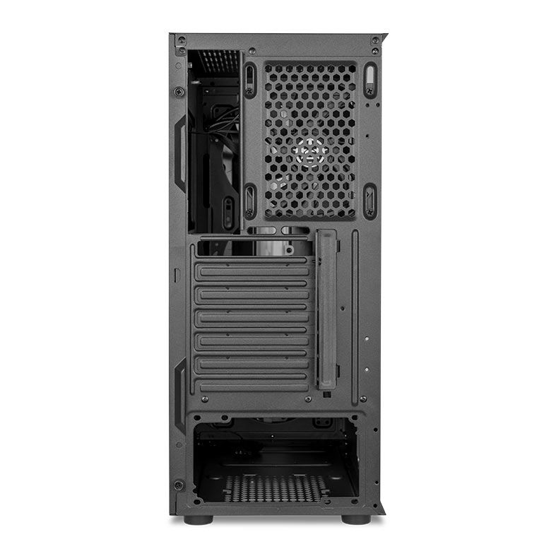 Gabinete Gamer TGT Flare, RGB, Lateral de Vidro, Preto, TGT-FLR-BK01