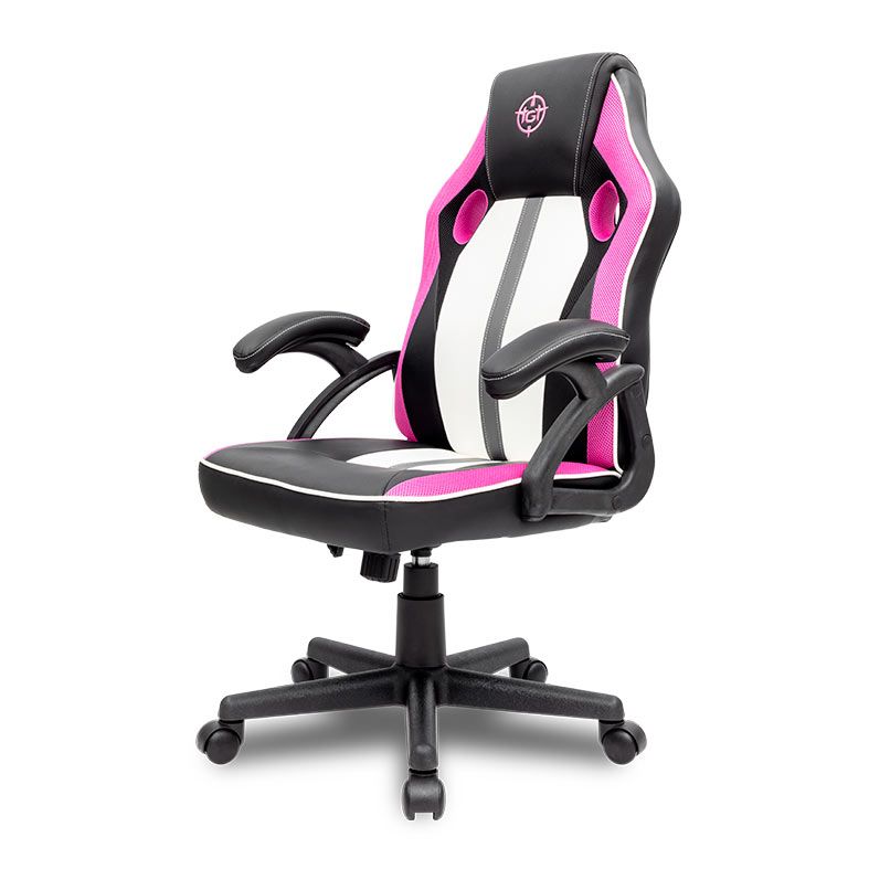 Cadeira Gamer TGT Fury, Preto e Rosa, TGT-FUR-PINK