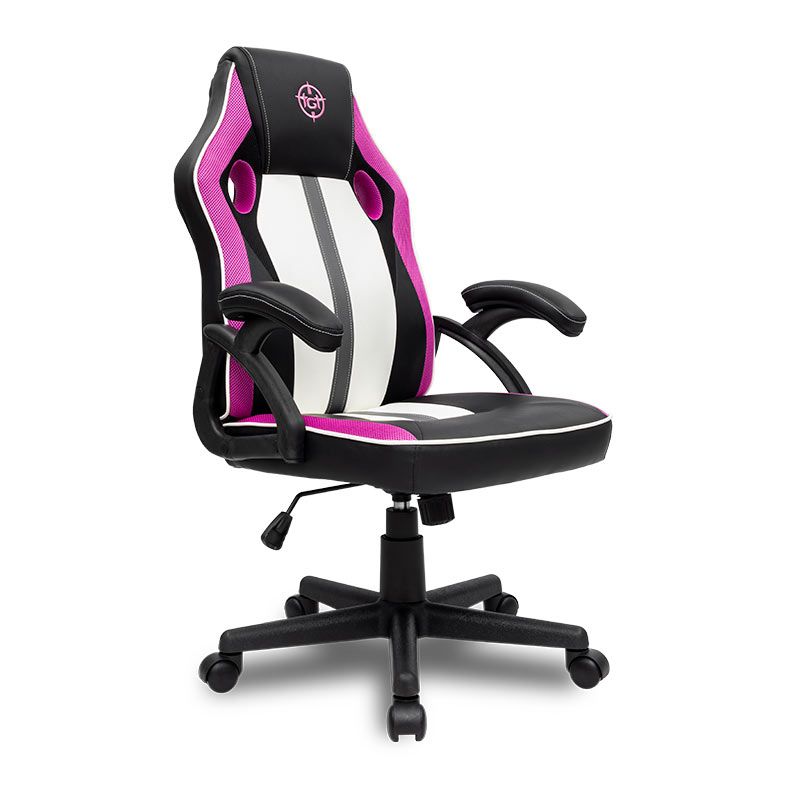 Cadeira Gamer TGT Fury, Preto e Rosa, TGT-FUR-PINK