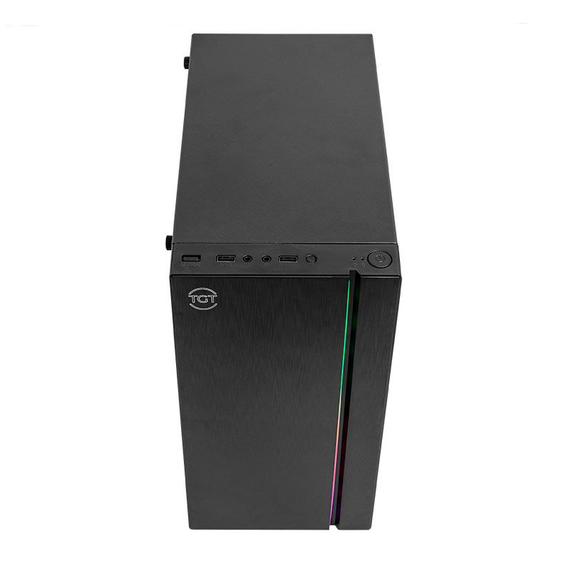 Gabinete TGT G250, Lateral Acrilico, Preto, TGT-G250PR-01