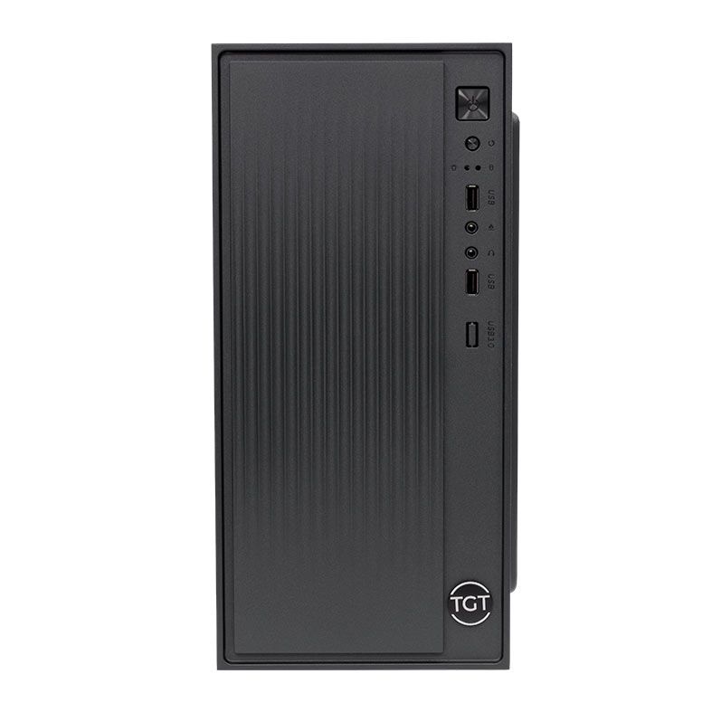 Gabinete TGT G260F, Mid-Tower, Lateral de Vidro, Com 1 Fan, Preto, TGT-G260F-BK01