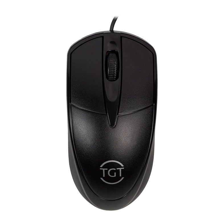 Kit Teclado e Mouse Office TGT GR100, ABNT2, 1200DPI, Preto, TGT-GR100-BK01