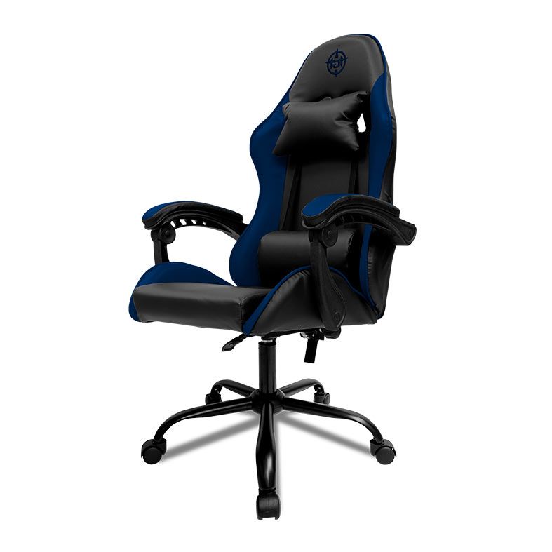 Cadeira Gamer TGT Heron, Preta e Azul, TGT-HR-BBU01