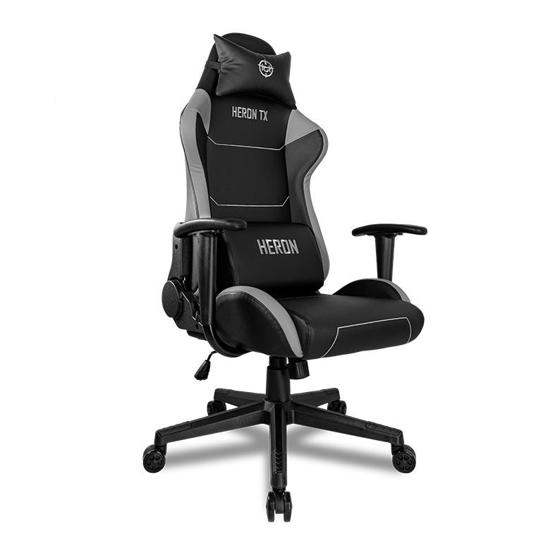 Cadeira Gamer TGT Heron TX, Preto e Cinza, TGT-HRTX-BK02