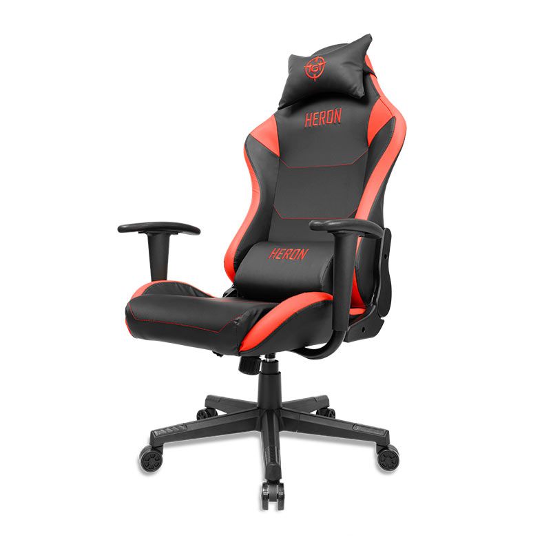 Cadeira Gamer TGT Heron TX, Preto e Vermelho, TGT-HRTX-BRD01