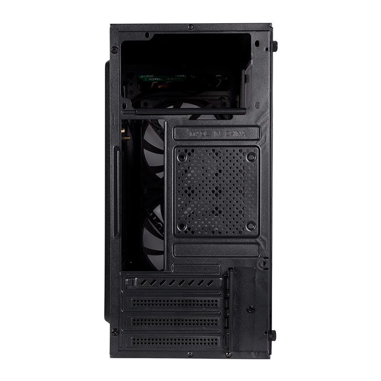 Gabinete Gamer TGT Jester, Lateral de Vidro, Com 2 Ventoinhas, Preto, TGT-JSR-BKGF01
