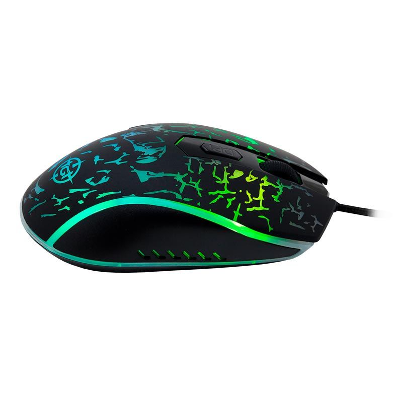 Mouse Gamer TGT Karambit Rainbow RGB 6 Botoes, TGT-KAR-01