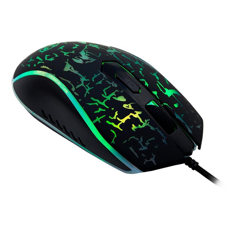 Mouse Gamer TGT Karambit Rainbow RGB 6 Botoes, TGT-KAR-01