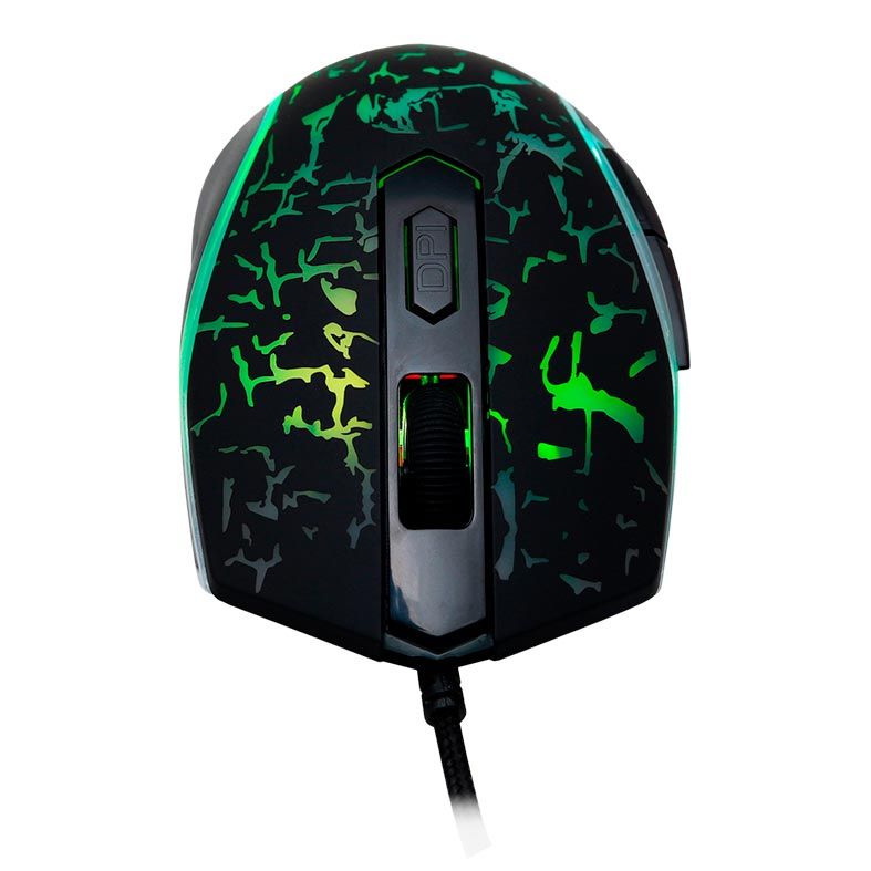 Mouse Gamer TGT Karambit Rainbow RGB 6 Botoes, TGT-KAR-01