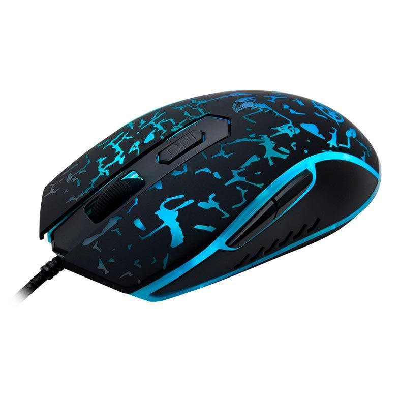 Mouse Gamer TGT Karambit Rainbow RGB 6 Botoes, TGT-KAR-01