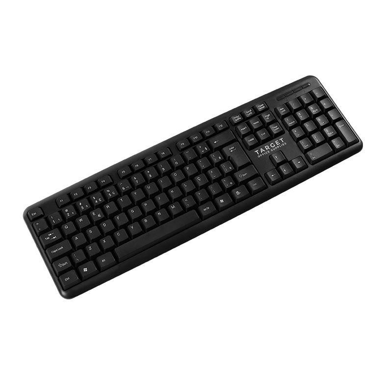 Kit TGT Essencial 4x1, Teclado ABNT2, Mouse 1000 DPI, Caixa de Som 3w, Mousepad 200x180x3, TGT-KESS-01-BK