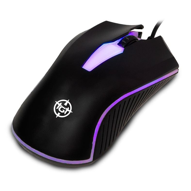 Kit TGT Player 4x1, Rainbow, Teclado ABNT2, Mouse 1200 DPI, Headset Drivers 40mm, Mousepad 200x180x3, TGT-KPLR-01-BK