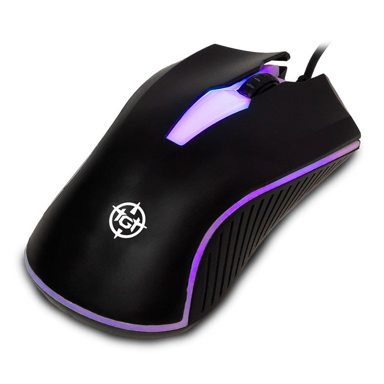 OPENBOX Kit Teclado e Mouse TGT Leopard 2, Rainbow, 1200 DPI, ABNT2, Preto, TGT-LP2-RBW01