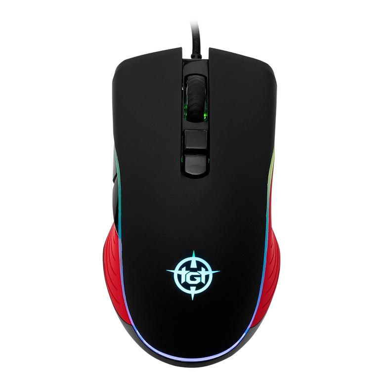 Mouse Gamer TGT M4 Rainbow RGB 7 Botoes, TGT-M4-RGB