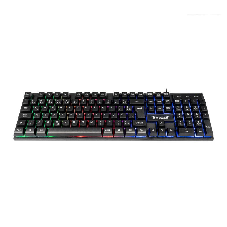 Teclado Gamer TGT M60 A2, Rainbow, ABNT2, Preto, TGT-M60A2-RBW01