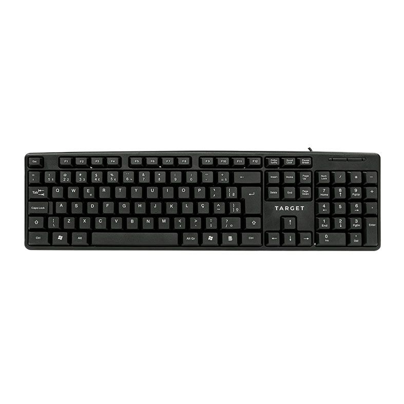 Teclado Office TGT MG3, Membrana, ABNT, Preto, TGT-MG3-BK01