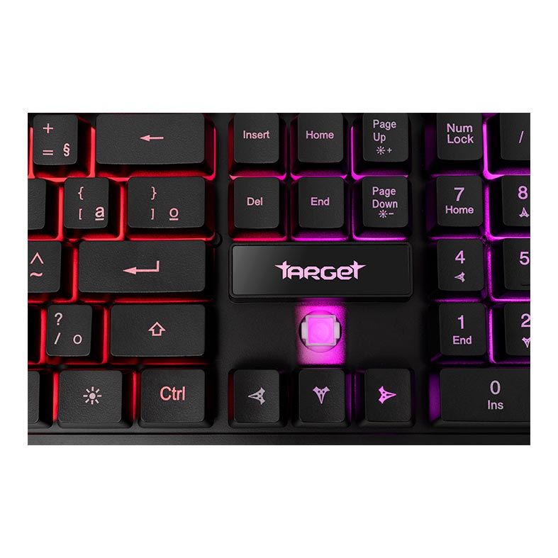 Teclado Gamer TGT Negev Rainbow RGB, TGT-NEG-01