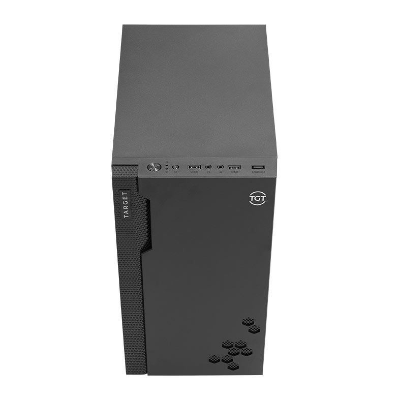 Gabinete TGT Shad, Mid-Tower, Com 1 Fan, Preto, TGT-SHD-BKF01