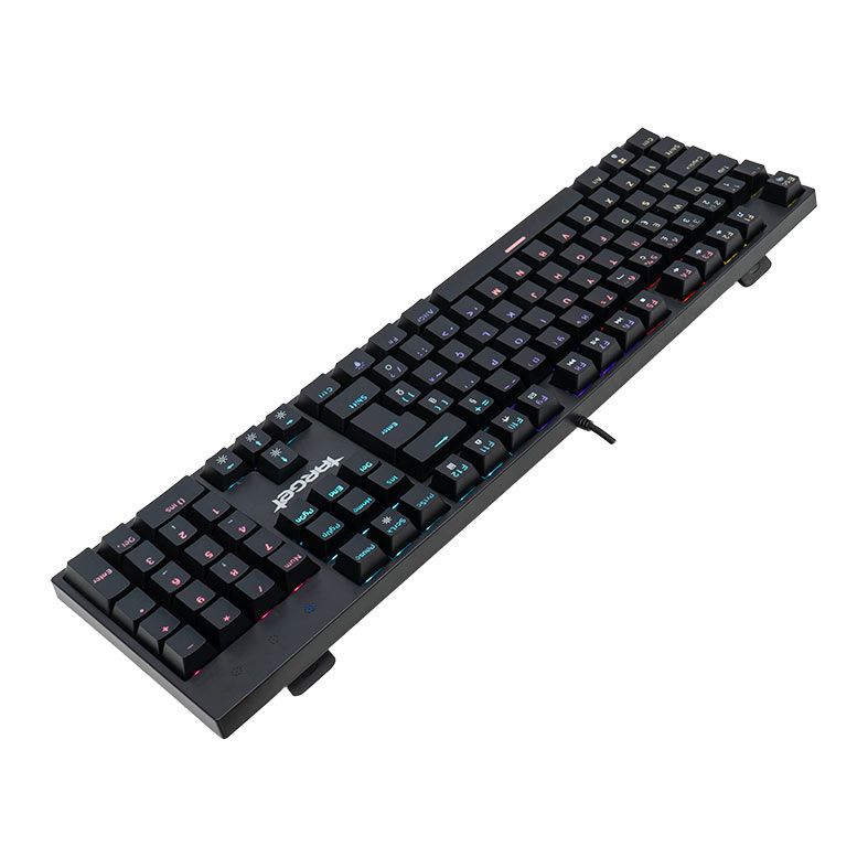Teclado Mecanico Gamer TGT Sherman, Rainbow, ABNT2, Switch Azul, Preto, TGT-SHR-RBW01