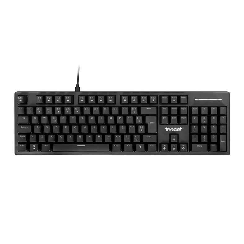 OPENBOX Teclado Mecanico TGT Sherman V3, Rainbow, ABNT2, Switch Huano Azul, Preto, TGT-SHR-RBW03